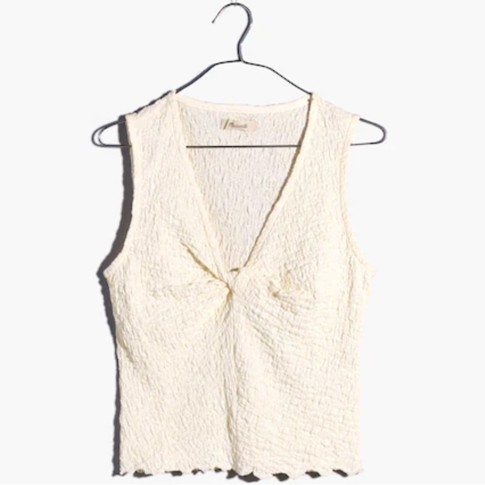 Madewell Textured Sleeveless Top